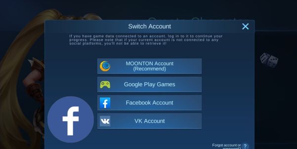 Free Facebook Account for Mobile Legends