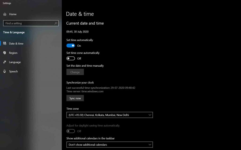 Reinstall the Software and Reset Time + Date