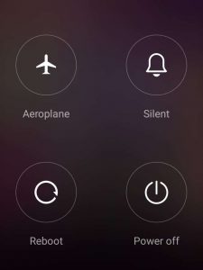 First Restart Smartphone First, Restart the Smartphone