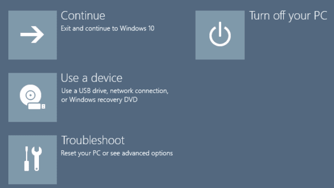 Repair Windows for fix the error BOOTMGR is Missing