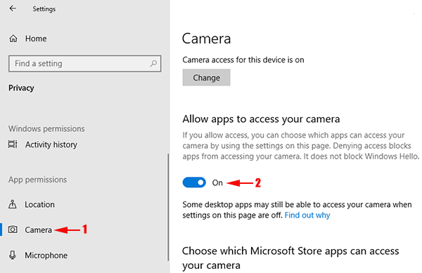 logitech webcam not working in windows