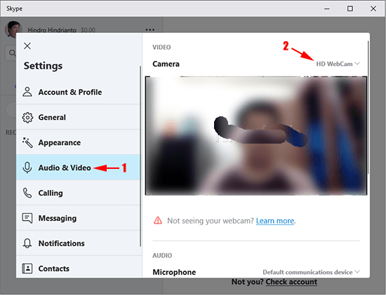Logitech Webcam Not Working