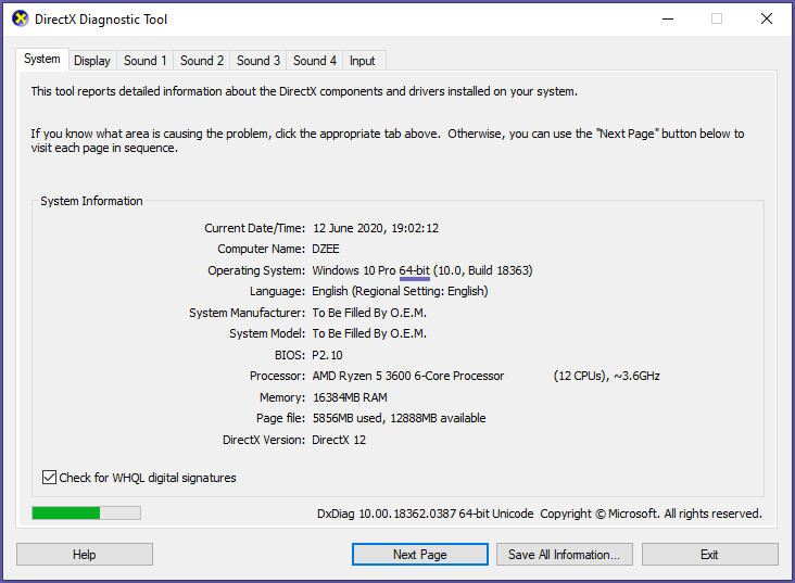 Check Windows Version Used (32-bit or 64-bit)
