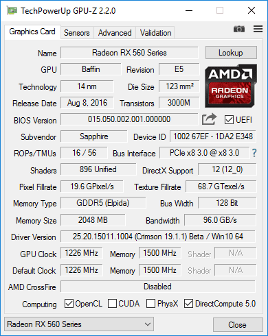 Checking the AMD VGA Type