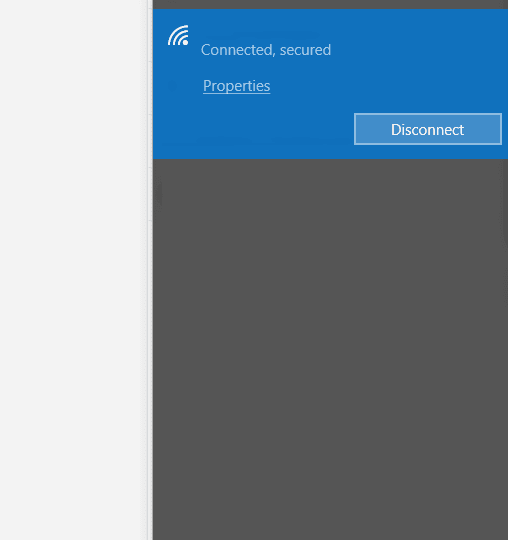 Disconnect and Reconnect the Connection