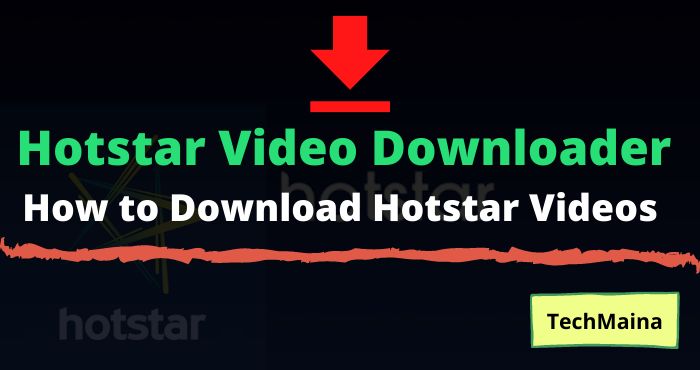Hotstar Video Downloader Hotstar Video Downloader