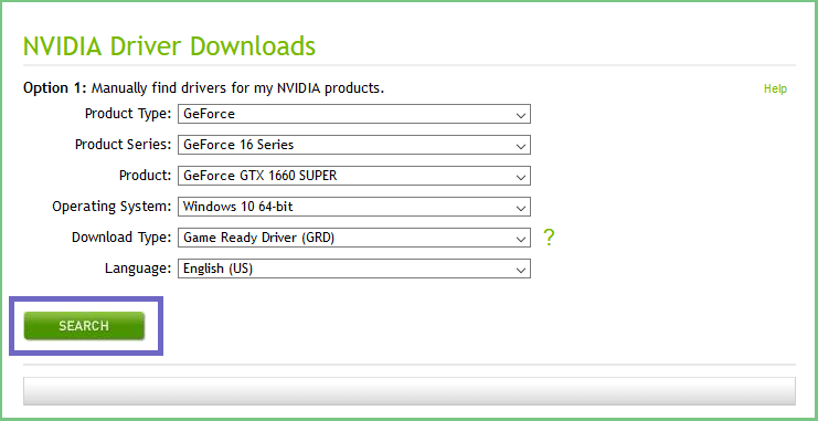 How to Find NVIDIA Drivers Through the Official Site