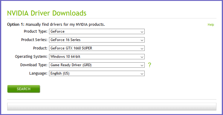 How to Find NVIDIA Drivers Through the Official Site