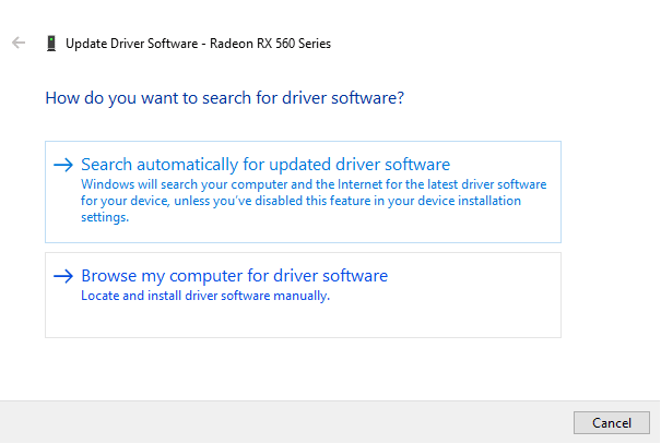 Using the Basic Display Driver from Microsoft