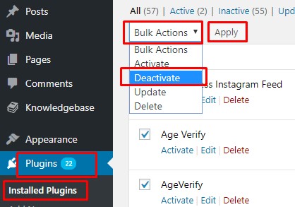 Check Plugins and Templates