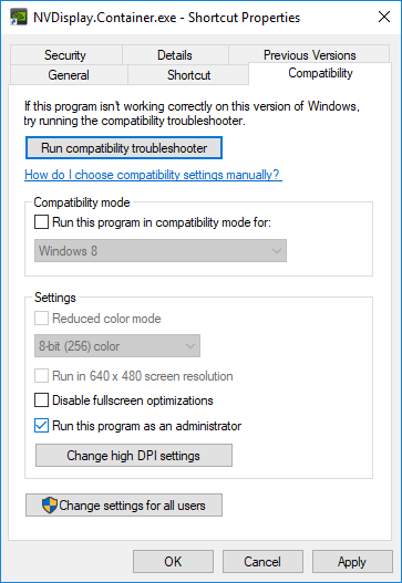Fix NVIDIA Control Panel Not Opening