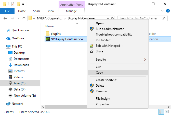 Fix NVIDIA Control Panel Not Opening