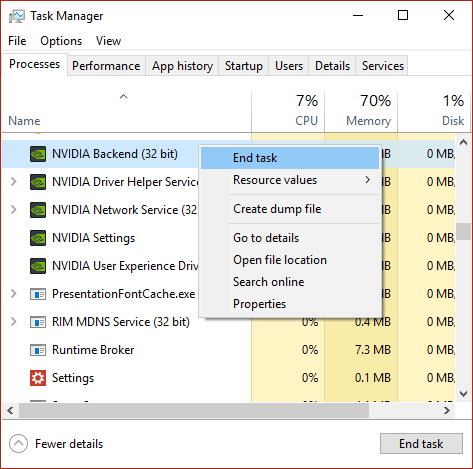 Kill NVIDIA Processes