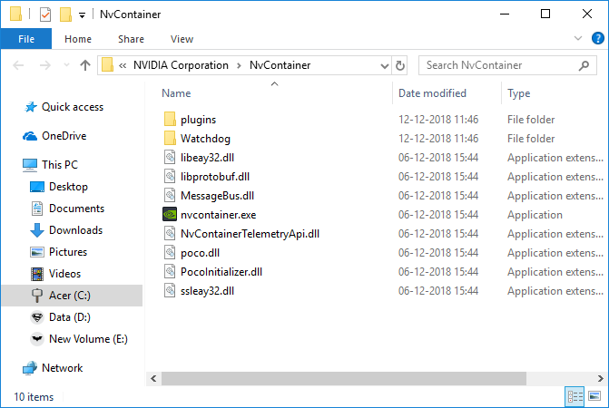 Open NVIDIA Control Panel Manually