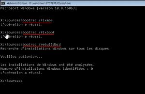 Rebuild the MBR of your hard drive