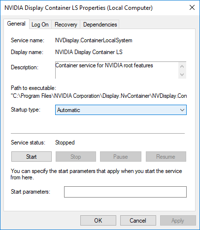 Restart Multiple Nvidia Services
