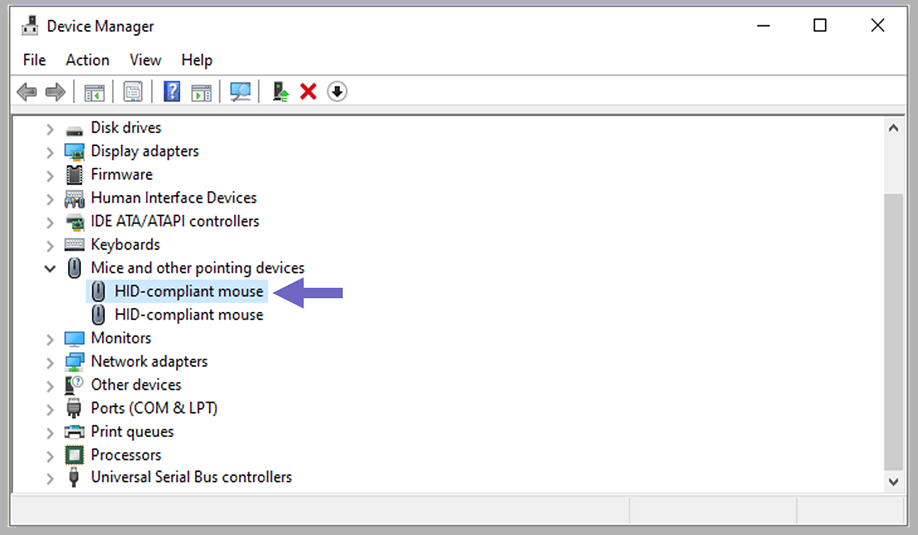 Reinstall Driver Via Device Manager