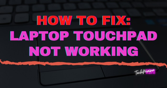How To Fix_ Laptop Touchpad Not Working In Windows How To Fix_ Laptop Touchpad Not Working In Windows