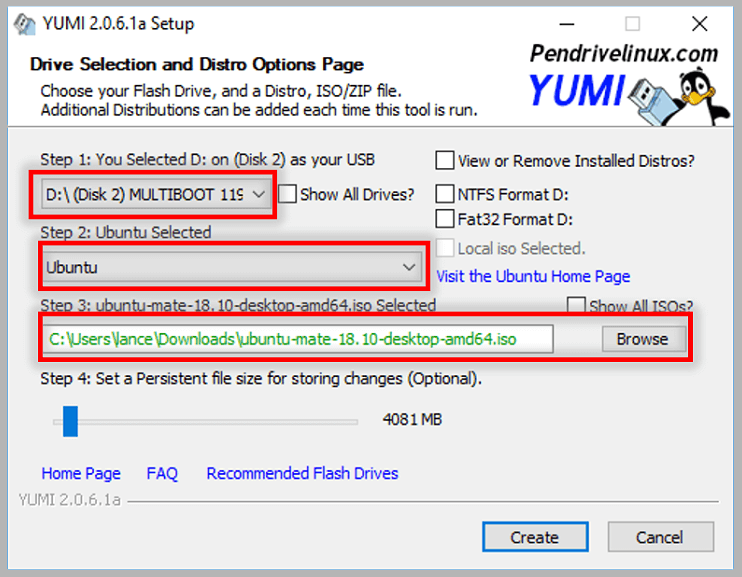 Make Bootable With Yumi Application