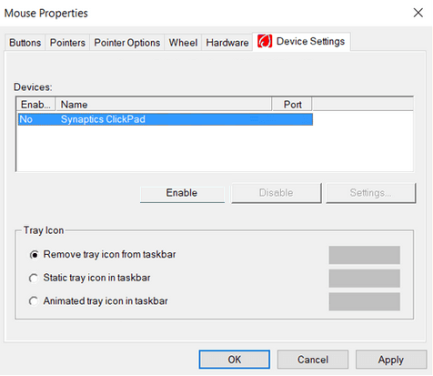 Open the Locked Laptop Touchpad Open the Locked Laptop Touchpad