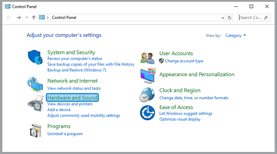 Reinstall Mouse Driver