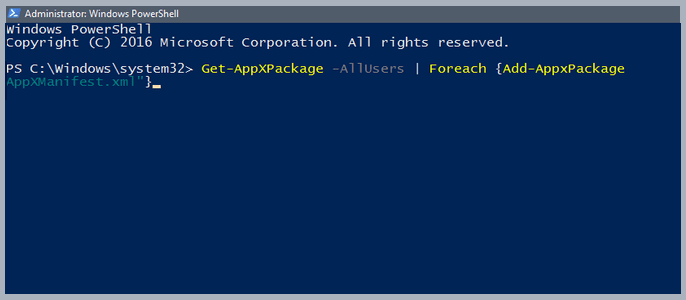 Reinstall Windows Applications