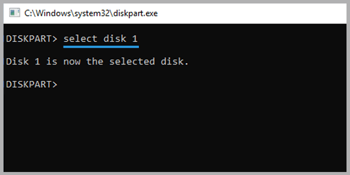 Using Diskpart