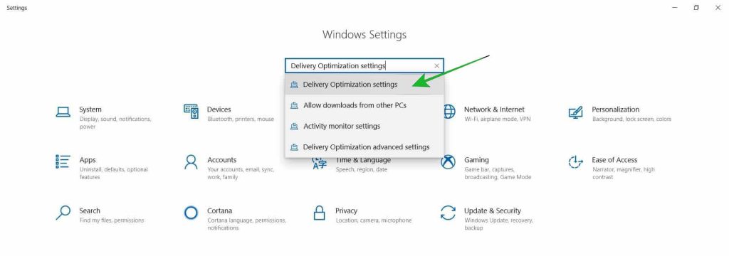 Windows 10 Update With LAN Network