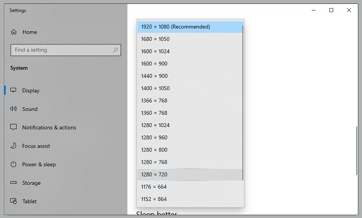 Change Screen Resolution Change Screen Resolution