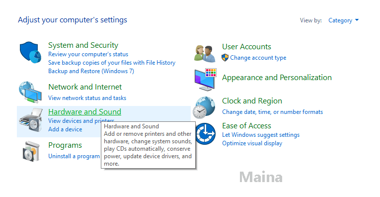 Check the Speaker Settings Condition