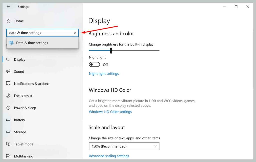 Checking The System Time And Date