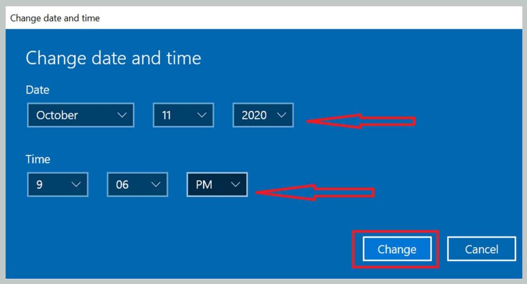 Checking The System Time And Date 2