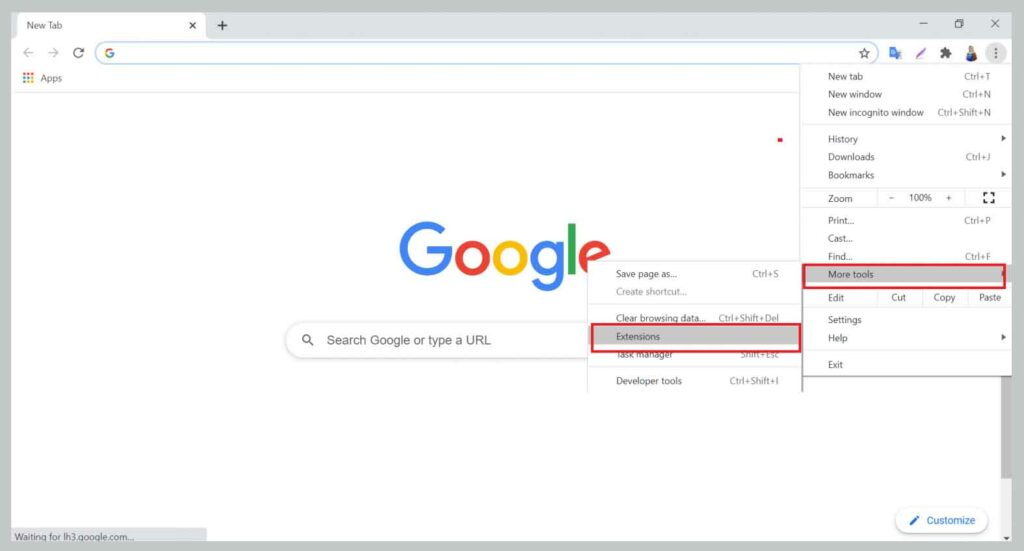 Disabling Browser Extensions