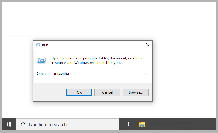 Enabling Video Base in MSCONFIG Enabling Video Base in MSCONFIG