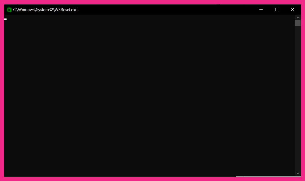 Reset The Application Reset The Application