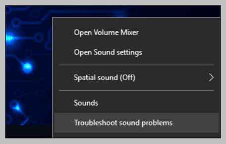 Run The Audio Troubleshooter Run The Audio Troubleshooter