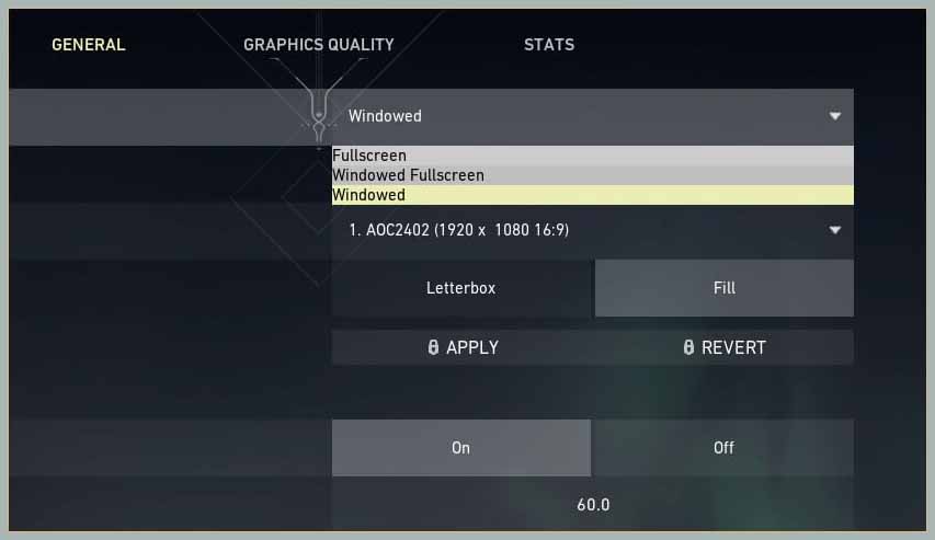 Switch to Windowed Mode (Game) Switch to Windowed Mode (Game)