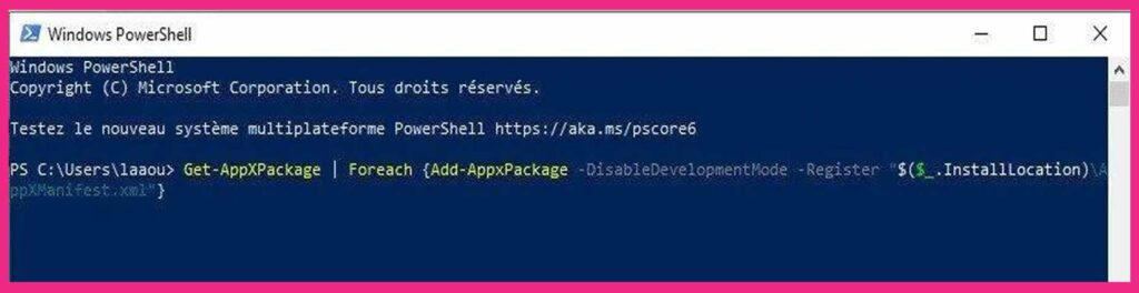 Use The Powershell Command Use The Powershell Command