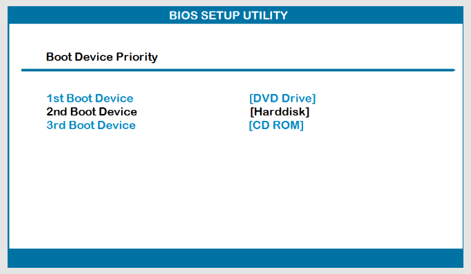 Changing The Boot Priority In The BIOS Changing The Boot Priority In The BIOS