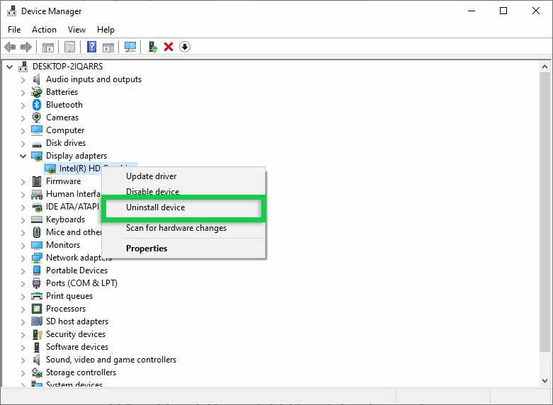 Fix display driver problems