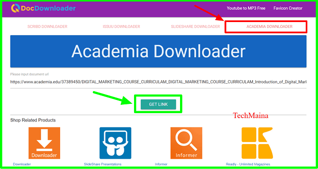How to Download Academia Files Using DocDownloader How to Download Academia Files Using DocDownloader