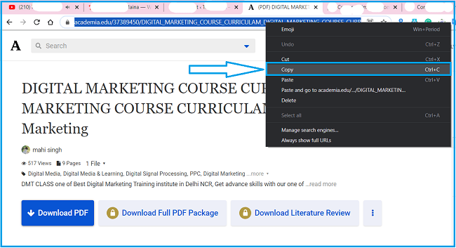 How to Download Academia Files Using DocDownloader How to Download Academia Files Using DocDownloader