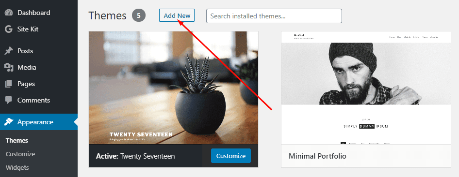 Install Responsive Themes Install Responsive Themes