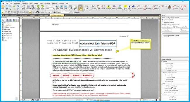 PDF Xchange Editor