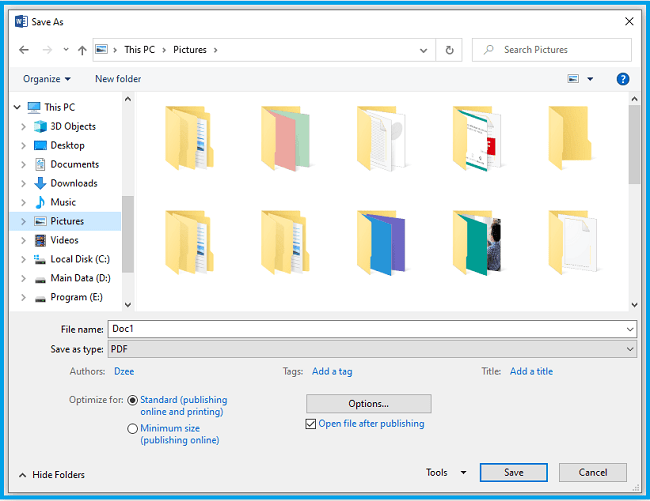Recreate the PDF File Recreate the PDF File