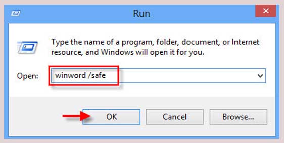 Run in Safe Mode Run in Safe Mode
