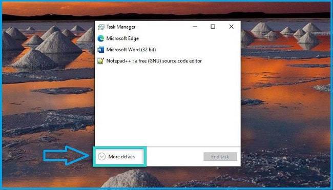 Shut down the Startup Programs from the Task Manager
