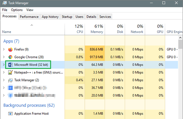 Task Manager Task Manager