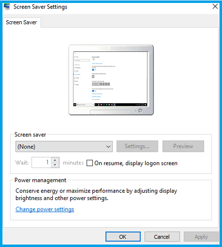 Disable Screen Saver Disable Screen Saver