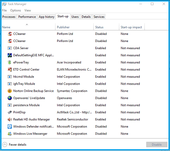 Perform a Clean Start Perform a Clean Start